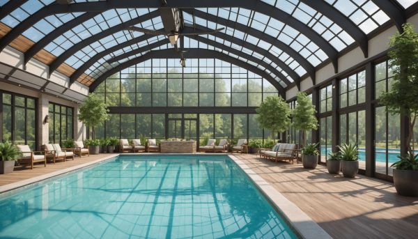 Les avantages d'une piscine couverte en camping pour vos vacances