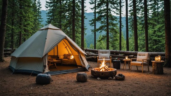 Les meilleurs accessoires pour un camping de luxe en 2023