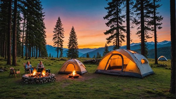 Les meilleures astuces pour un camping de luxe inoubliable