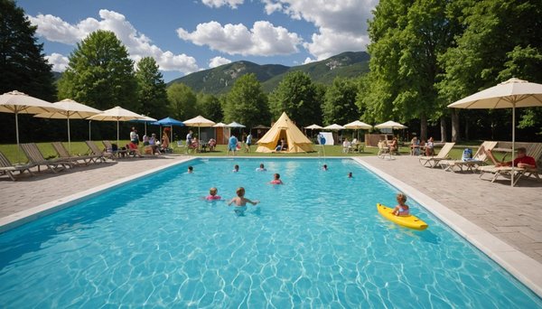 Détente et plaisir en famille au camping avec piscine en ariège